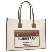 BURBERRY/バーバリー トートバッグ ミディアム フレヤトート ベージュ ブラウン レディース BURBERRY 8044129 A1395/505385548