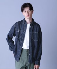 AVIREX/BASIC LIGHT DENIM L/S SHIRT / ベーシック ライト デニム 長袖 シャツ/505386183