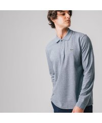 LACOSTE Mens/長袖 リブ カラ－ポロシャツ L1313 （杢・長袖)/505186695