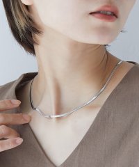 VitaFelice/スネークチェーンネックレス（太め2.3mm）【aroco/アロコ】 チェーン 2.3mm ゴールド ステンレス 金属アレルギー対応 ステンレス製 14kコーティ/505374082