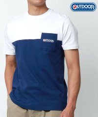 MARUKAWA/【OUTDOOR PRODUCTS】アウトドアプロダクツ ポケット付き切替え半袖Tシャツ メンズ トップス /505385064