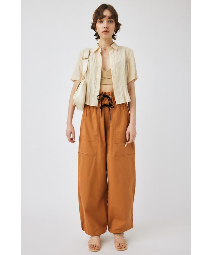 DOUBLE WAIST UTILITY パンツ MOUSSY | DOUBLE WAIST UTILITY パンツ (パンツ ) |SHEL'TTER