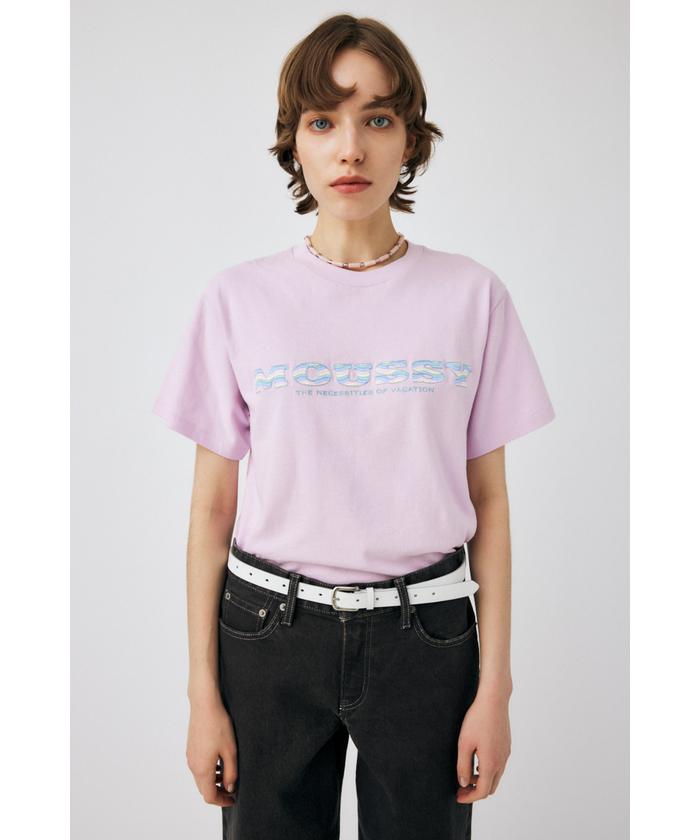 セール】WAVE PATTERN MOUSSY Tシャツ(505387940) | マウジー