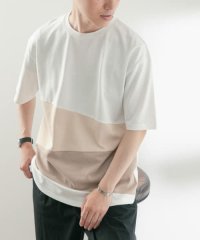 ITEMS URBANRESEARCH/『UR TECH』『吸水速乾』『UVカット』天竺コットン キリカエTシャツ/505389310