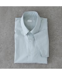 BRICK＆SONS/ブリックアンドサンズ BRICK & SONS スマートドレスシャツ半袖＜セージグリーン＞/505389369