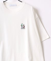 LAZAR/【Lazar】Lazar 別注 オーバーサイズ ワンポイント刺繍 クルーネックTシャツ/505323641