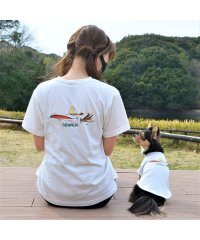 GEWALK/【GEWALK HUMAN WEAR ジウォーク ヒューマン ウエア】グラフィックＴフィッシング 【S】【M】【L】【LL】犬 いぬ イヌ DOG 服 アウトド/505390036