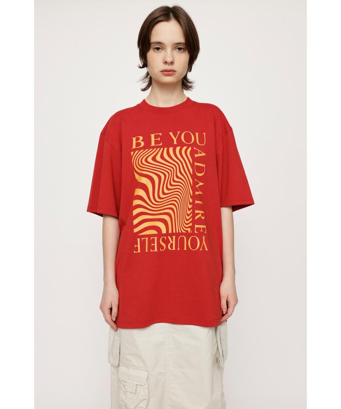 WAVY PRINT BOX Tシャツ(505391630) | スライ(SLY) - d fashion