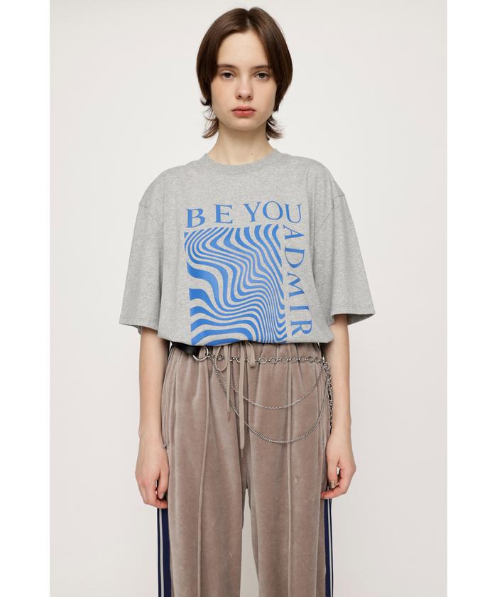 WAVY PRINT BOX Tシャツ(505391630) | スライ(SLY) - d fashion
