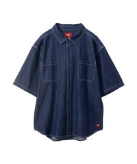 MAC HOUSE(men)/[大きいサイズ] Dickies ディッキーズ 五分袖ツイルワークシャツ キングサイズ 3278－5070AKG/505387084