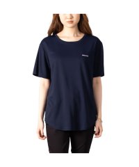 MAC HOUSE(women)/DISCUS ディスカス ソフトメッシュ裾ラウンドTシャツ 3286－9625/505390311