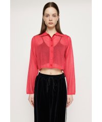 SLY/SHEER COLLAR カーディガン/505392062