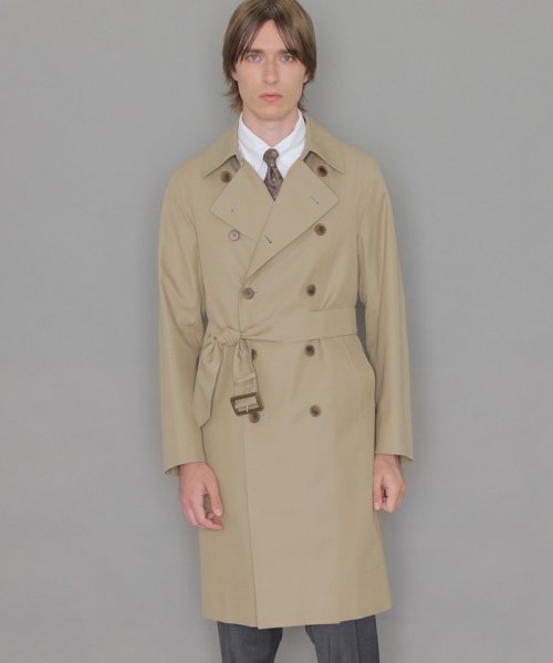 クーポン】【LEON掲載】【DUNFORD TRENCH】ギャバジントレンチコート 
