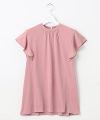 Feroux/【UVケア】スタンドカラーフレアスリーブ Ｔシャツ/505393608