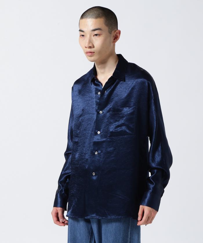 セール 45%OFF】Toironier/トワロニエ/Satin Shirt/サテンシャツ