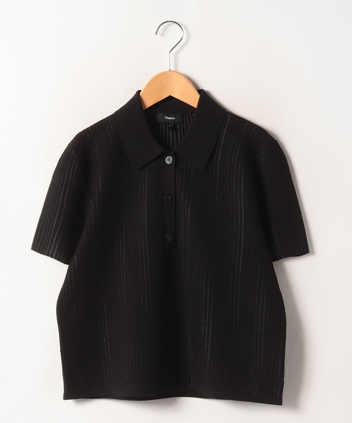 ポロシャツMATTE COTTON CROPPED POLO(505338755) | セオリー