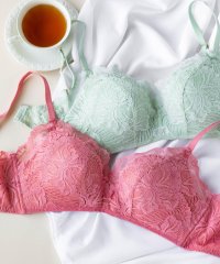 fran de lingerie/日常に寄り添うベーシックランジェリー楽ちんなのに優秀なふんわりブラ 「スフレフィットブラベスティー 」 ブラジャー/505381922