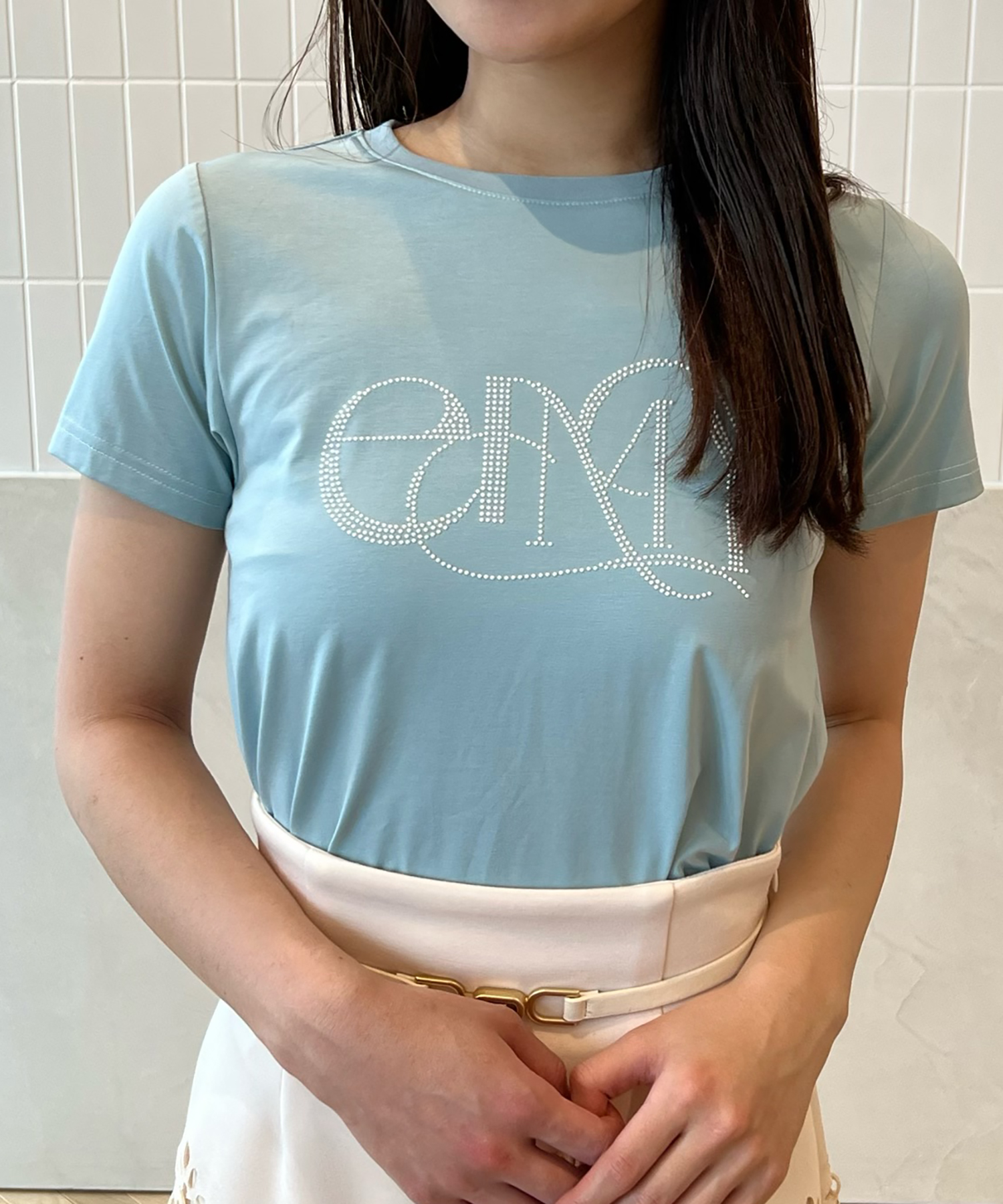 エイミー　Tシャツ セール】エイミーイストワール eimy istoire eimyロゴフィットT