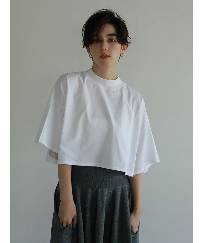 クロップドモックネックTee(505394430) | エトレトウキョウ(ETRE