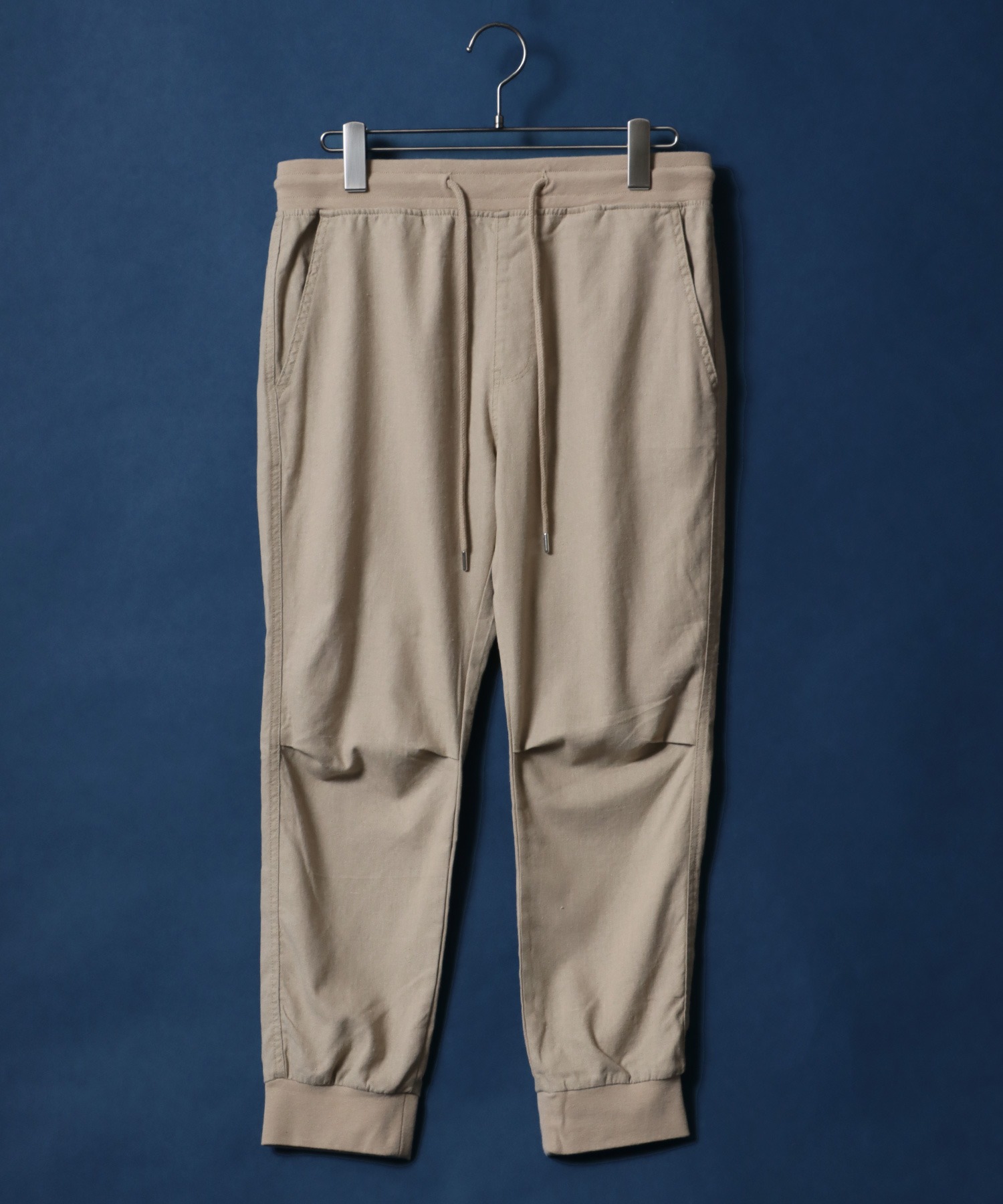 アンパス ANPAS 【ANPAS】Cotton Linen Jogger Pants/綿麻