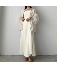Louere/ルエレ Louere フレアラッフルキャミワンピース/505395109