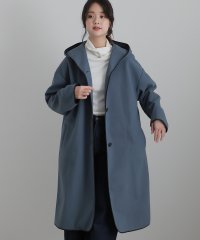 PourVous/プールヴー PourVous フェイクウールフード付コート/505395474