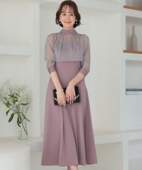PourVous/プールヴー PourVous 七分袖&ロングパーティードレスボレロお呼ばれ結婚式フォーマル ワンピース 20代 30代 40代/505395482