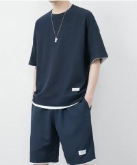 MAISON CLUB/【MAISON CLUB】ワッフル半袖Tee ハーフパンツ セットアップ KNF008/505383166