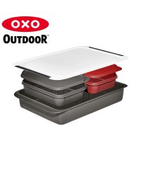 oxo/ OXO OUTDOOR オクソー アウトドア 保存容器 コンテナ バーベキューグリル プレップ＆キャリーセット BARBECUE GRILL PREP & C/505340361