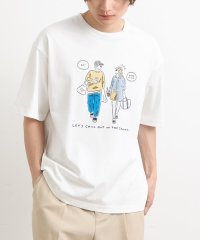 a.v.v (MEN)/【イラストレーターコラボ】フロントプリントTシャツ/505373546