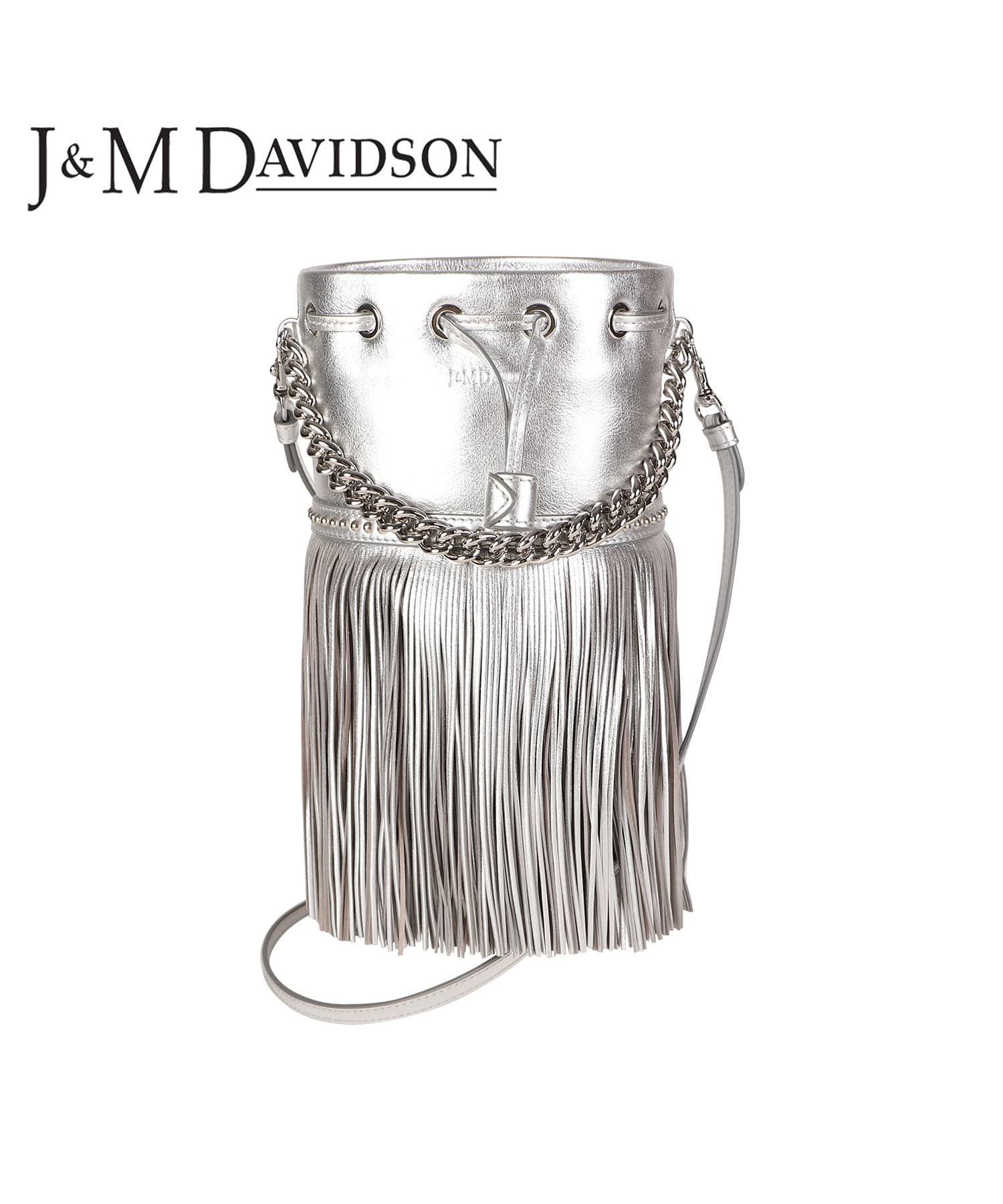 【新品未使用】 J&M Davidson ジェイアンドアンドエムデビッドソン バッグ ハンドバッグ ショルダー MINI FRINGE CARNIVAL WITH STUDS & CS LMNC-1CS-CVSC 【TOFFEE】