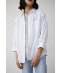 AZUL by moussy/RELATECH LINEN MIX 3/4 SHIRT/505397449