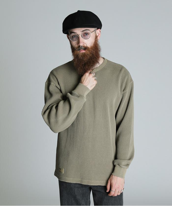 ショット Schott THERMAL PIGMENT OD T－SHIRT/サーマル