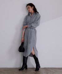 ur's/ベルト付スタンダードカラーシャツワンピース/505397691