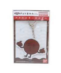 cinemacollection/シネマコレクション cinemacollection カントリーマアム キーリング アクリルキーホルダー チョコまみれ01 両手にチップくんのまみれさん お菓子/505398684