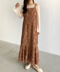 callautia/カラウティア callautia callautia ジャガードキャミワンピース/505395017