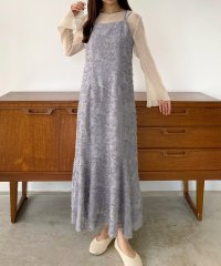 callautia/カラウティア callautia callautia ジャガードキャミワンピース/505395017