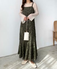 callautia/カラウティア callautia callautia ジャガードキャミワンピース/505395017