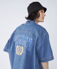 TOMMY JEANS/デニムスケートシャツ/505395549
