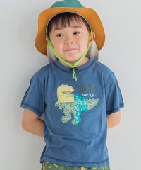 SLAP SLIP/バンダナプリント恐竜パッチ半袖Tシャツ(80~130cm)/505397387