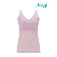 sloggie/スロギー sloggi スロギー ゴー オールラウンド レース カップ付きトップ ラージ オルキデ/505399155