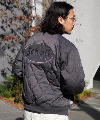 Schott/WEB LIMITED/ONIONQUILTED JACKET OVALCHENILLE LOGO/オーバルシニールオニオンキルトジャケット/505399698