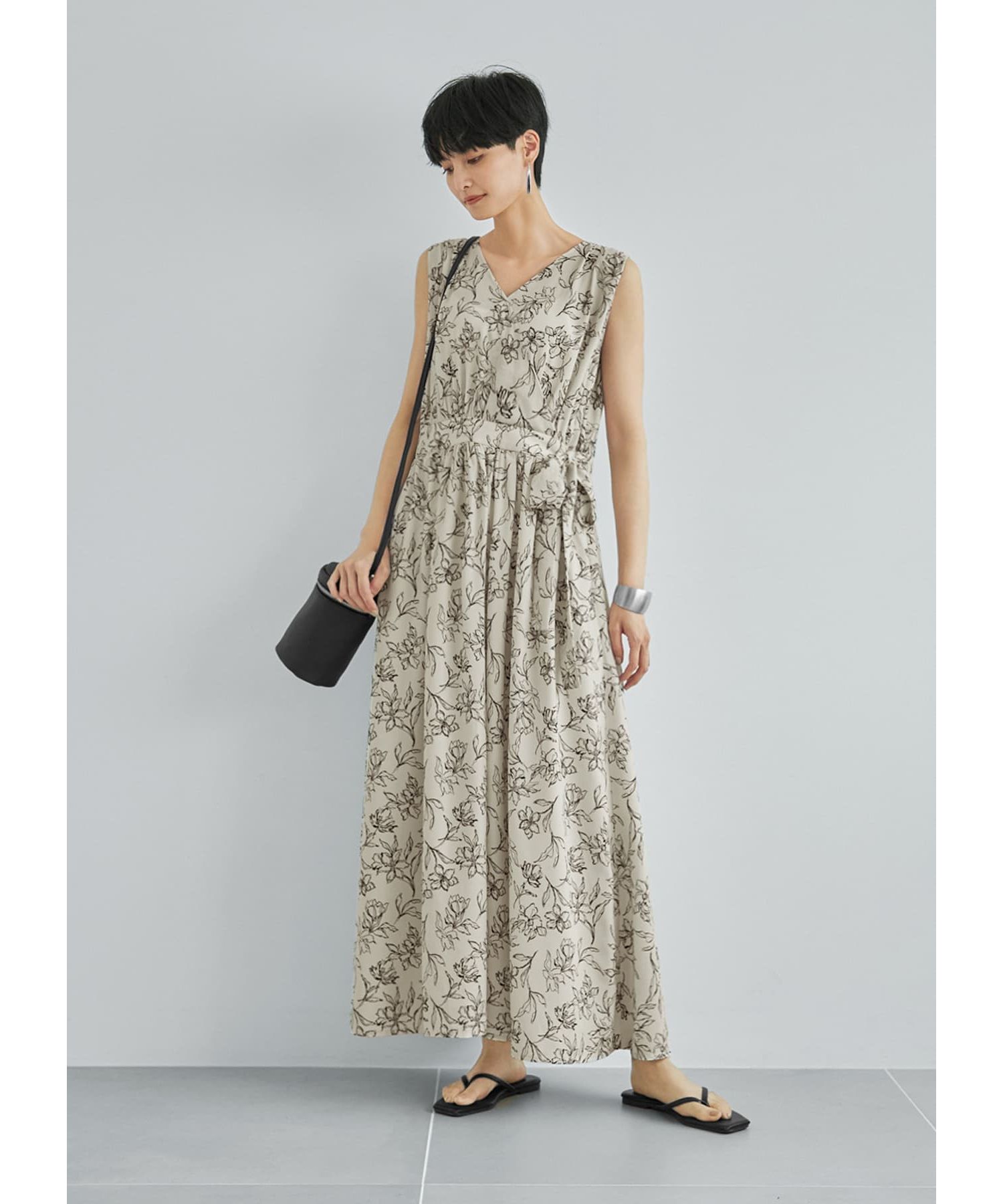 styling/ スタイリング バックカシュクールワンピース 楽天市場】【SALE／50%OFF】バックカシュクールワンピース