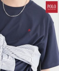 POLO BCS/◎別注コラボアイテム◎【POLO BCS / ポロ・ビーシーエス】USコットン オーバーサイズ ワンポイント 刺繍 Tシャツ ユニセックス 半袖 クルーネック/505399990