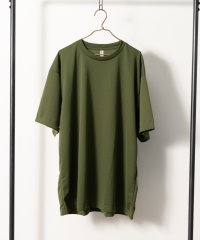 Nylaus select/大きいサイズ 4.4オンス 吸汗速乾 UVカット ドライ半袖Tシャツ/505400435