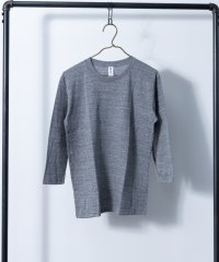 Nylaus select/トライブレンド ミックスカラー 7分袖Tシャツ/505400493