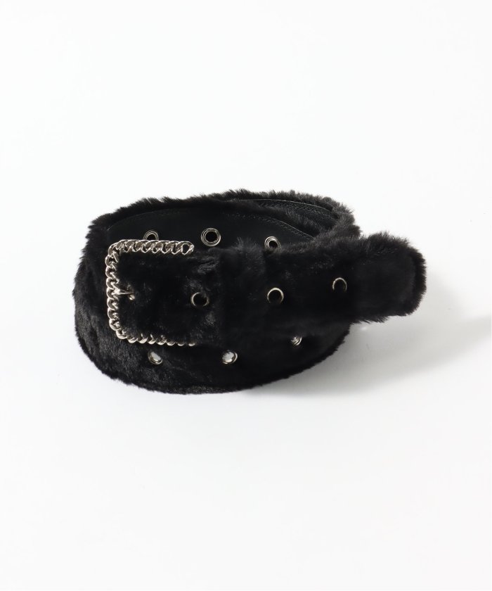 AFB / エーエフビー】FUR BELT(505400577) | パルプ(PULP) - d AFB / エーエフビー】FUR BELT(505400577) | パルプ(PULP) - d