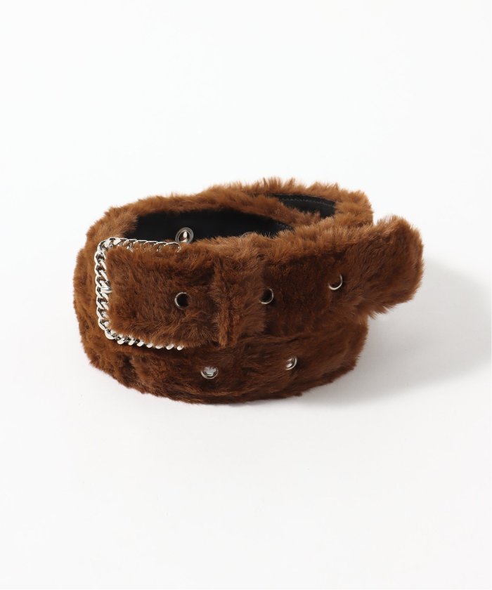 AFB / エーエフビー】FUR BELT(505400577) | パルプ(PULP) - d AFB / エーエフビー】FUR BELT(505400577) | パルプ(PULP) - d