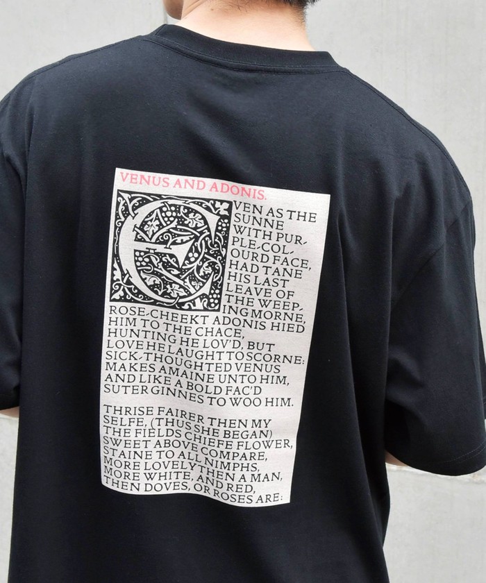 セール45%OFF】SHIPS any: William Morris バック プリント ロゴ T