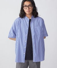 SHIPS MEN/SHIPS: スーピマコットン ブロード リラックス バンドカラーシャツ S/S/505401359